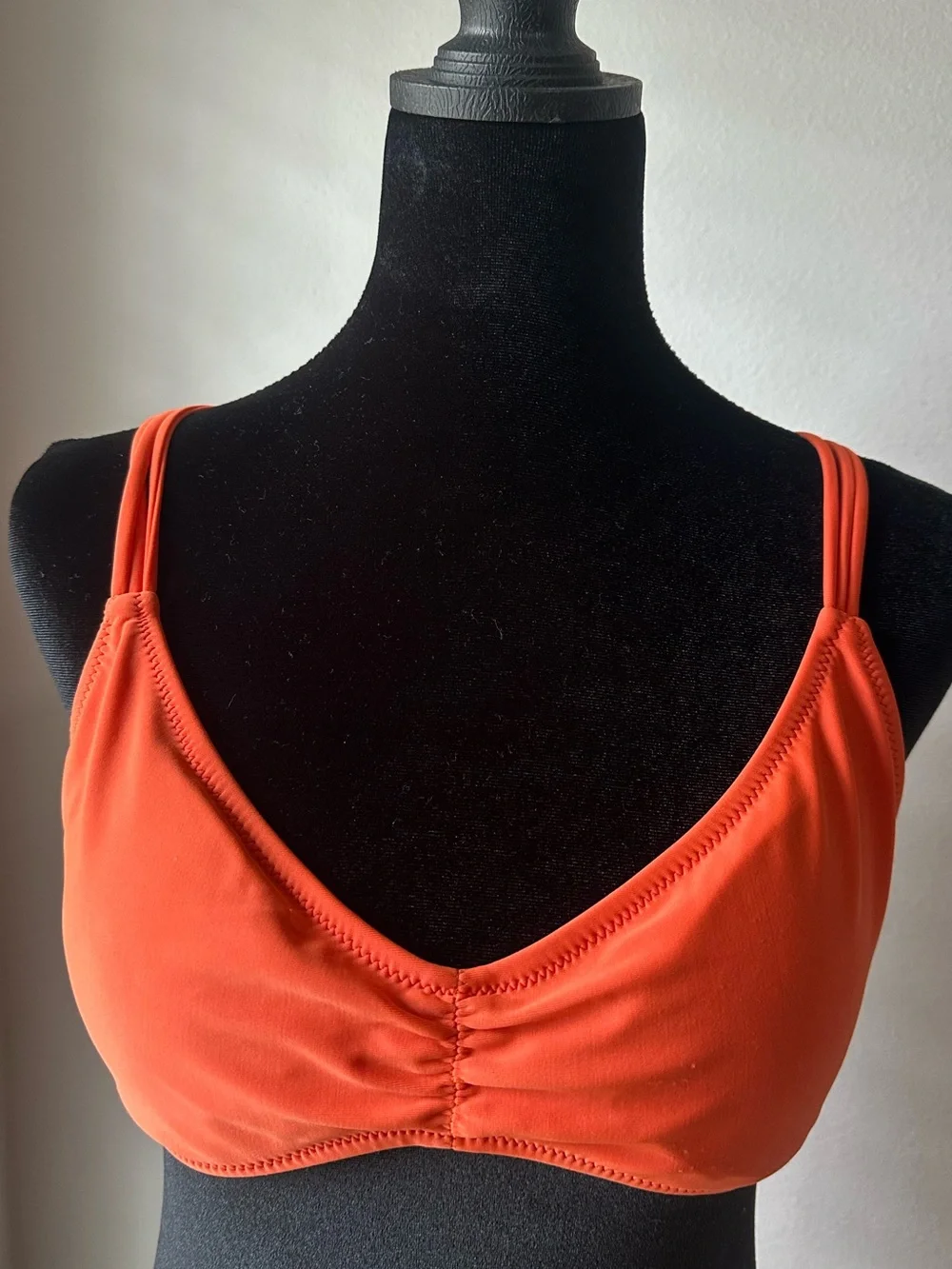 Women's Orange Volcom Bikini Top👙🍊